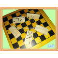 Wholesale multi chess set 5 in 1 game set with wooden box